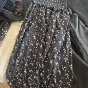 Floral Asymmetrical Dress